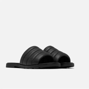 Sorel Ella III Quilted Puff Slide Sandal size 6